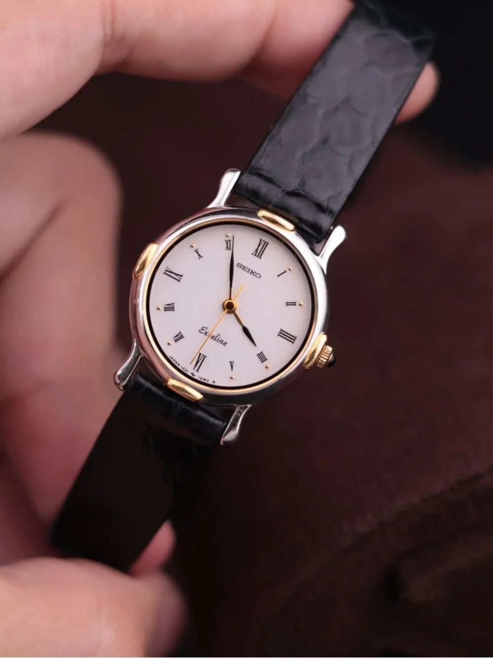 Vintage 1987 Seiko Exceline 1221-0170 Women’s Watch